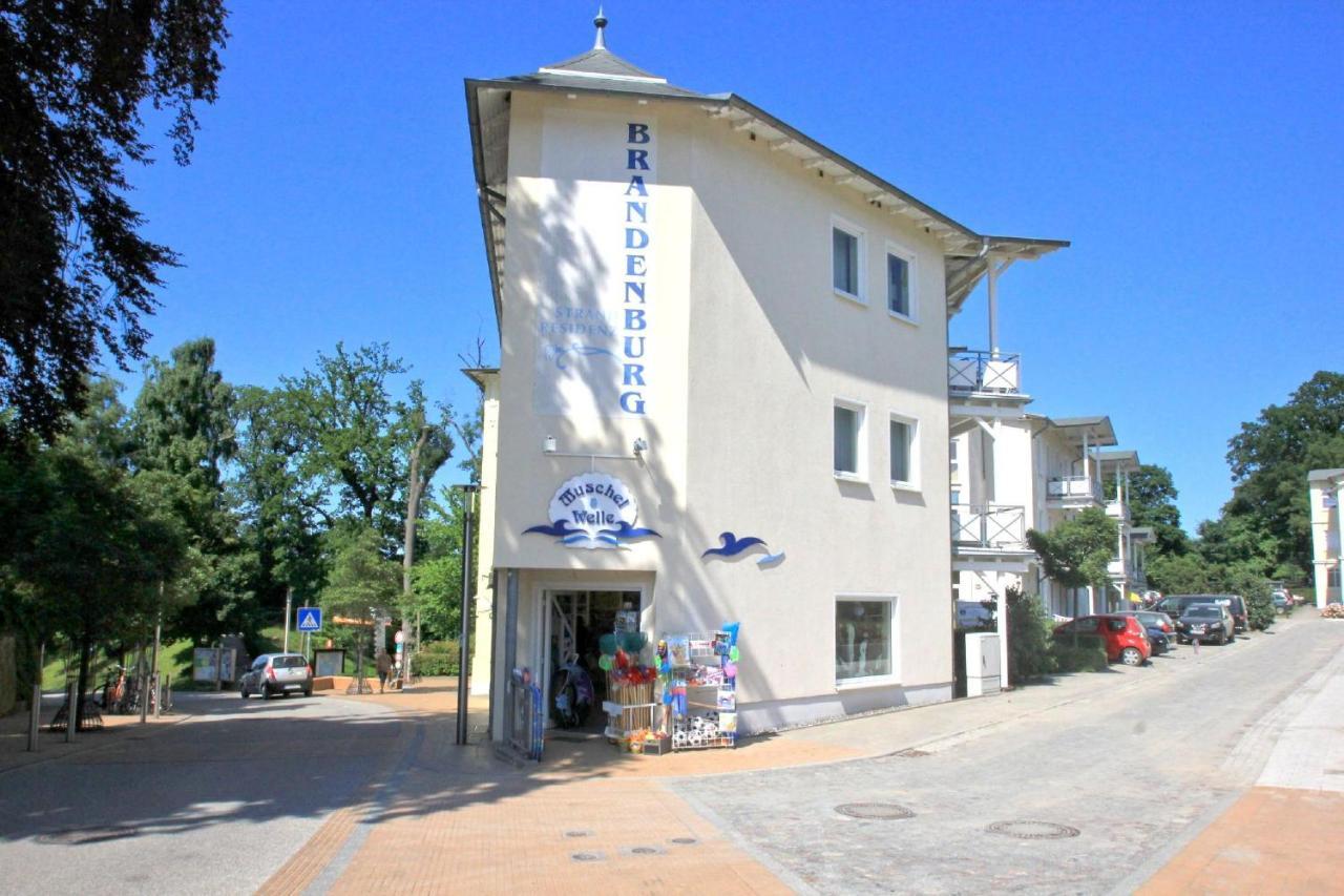Strandnah, Balkon, Ahoi Erlebnisbad In Sellin Gratis - Strandresidenz Brandenburg Fewo 08 奥斯特巴德·哥伦 外观 照片