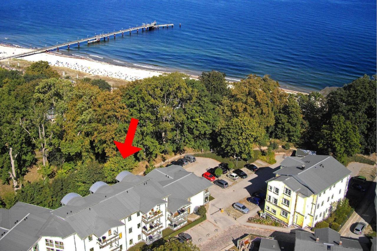 Strandnah, Balkon, Ahoi Erlebnisbad In Sellin Gratis - Strandresidenz Brandenburg Fewo 08 奥斯特巴德·哥伦 外观 照片